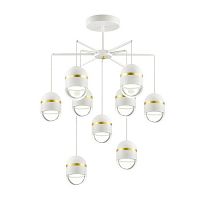 подвесная светодиодная люстра odeon light minion 4117/45cl в Махачкале