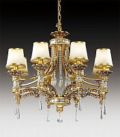 подвесная люстра odeon light peta 2803/8 белая в Махачкале