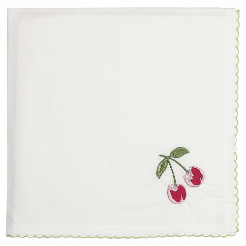 салфетка cherry red w/embroidery в Махачкале