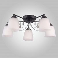 потолочная люстра eurosvet campana 70094/5 черный в Махачкале