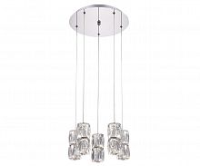 подвесная светодиодная люстра kink light аква-кристалл 08620-5a в Махачкале