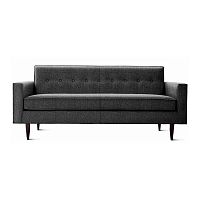 диван bantam sofa большой прямой темно-серый в Махачкале