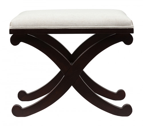 табурет x-leg stool белый лен в Махачкале