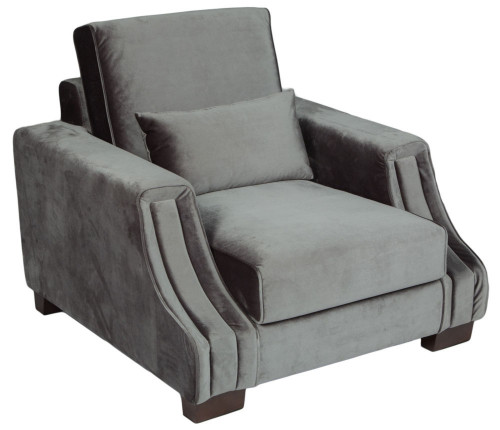 кресло seater серое в Махачкале