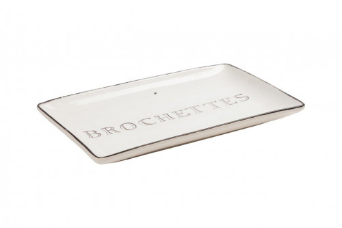 декоративное блюдо brochettes white в Махачкале