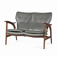 диван fauteuil прямой серый в Махачкале