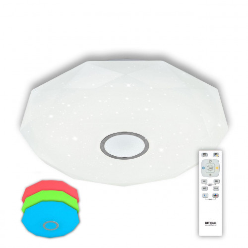 потолочный светодиодный светильник citilux диамант cl71360rgb в Махачкале