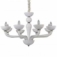 подвесная люстра ideal lux casanova sp8 bianco в Махачкале