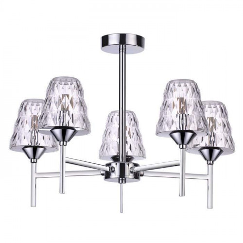 потолочная светодиодная люстра lumion gerana 3598/30cl хром в Махачкале