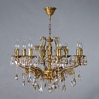 подвесная люстра ambiente ferro 8828/8 ab tear drop в Махачкале