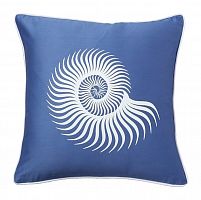подушка с морской раковиной sea shell diamond-blue в Махачкале