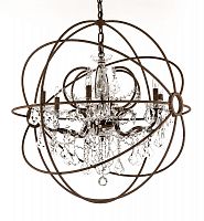 люстра foucault's orb crystal d75 антик (темная) коричневая в Махачкале