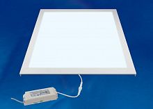потолочный светодиодный светильник (ul-00004127) uniel ulp-6060 40w/6500k ip54 clip-in white в Махачкале