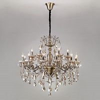 подвесная люстра bogates beatrix 285/18 strotskis бронза в Махачкале
