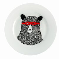 большая тарелка мишка в маске в Махачкале