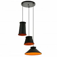 дизайнерская подвесная люстра spot light erynie 1460304 черная в Махачкале