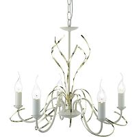 подвесная люстра arte lamp cinta a1309lm-5wc белая в Махачкале