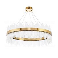 люстра stripglass 65 латунь, прозрачное стекло в Махачкале
