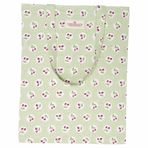сумка хлопковая cherry berry p.green в Махачкале