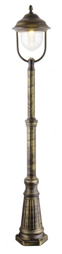 садово-парковый светильник arte lamp barcelona a1487pa-1bn в Махачкале