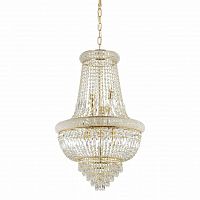 подвесная люстра ideal lux dubai sp10 ottone в Махачкале