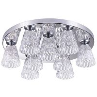 потолочная светодиодная люстра lumion gerana 3621/54cl в Махачкале