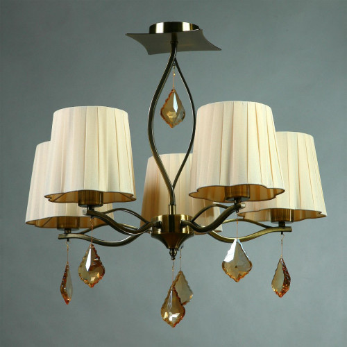 потолочная люстра brizzi bx03203/5 bronze cream в Махачкале