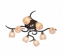 потолочная люстра idlamp raymond 213/8pf-blackchrome в Махачкале
