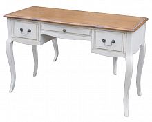 письменный стол mobilier de maison белый, коричневый в Махачкале