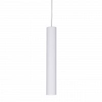 подвесной светодиодный светильник ideal lux ultrathin sp1 small round bianco в Махачкале
