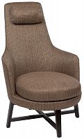 кресло home space brown коричневое в Махачкале