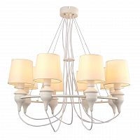 подвесная люстра arte lamp sergio a3326lm-8wh в Махачкале