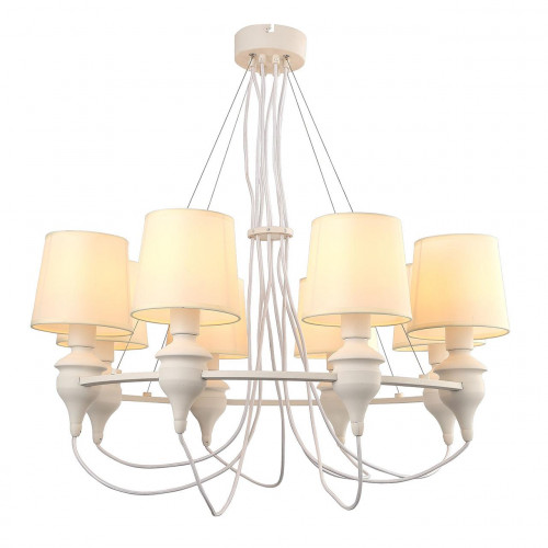 подвесная люстра arte lamp sergio a3326lm-8wh в Махачкале