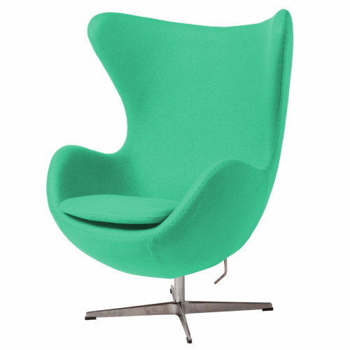 кресло egg chair зеленое в Махачкале