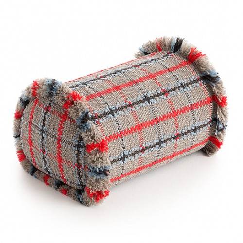 подушка большая-рол tartan blue от gan в Махачкале