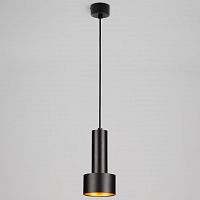 подвесной светильник eurosvet charlie 50134/1 led черный/золото в Махачкале