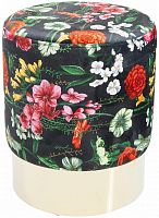 kare design пуф flores, коллекция "флорес" 35*42*35, полиэстер, дсп, сталь, мультиколор в Махачкале