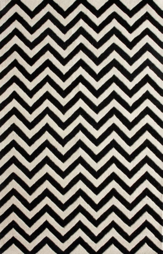 ковер zig zag чёрный 240х330 в Махачкале