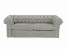 диван chesterfield прямой серый с механизмом седафлекс в Махачкале