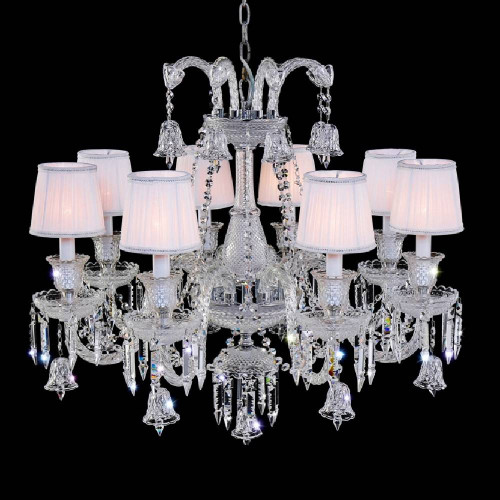 подвесная люстра crystal lux princess sp8 прозрачная в Махачкале