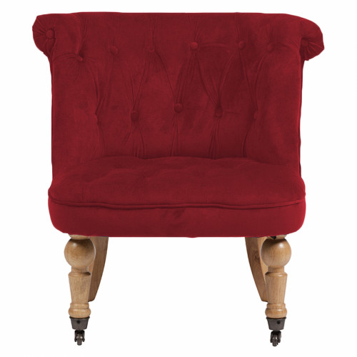 кресло amelie french country chair красное в Махачкале