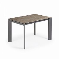 стол atta 120 (180)x80 антрацит, porcela vulcano c cc0184vc от la forma (ex julia grup) в Махачкале