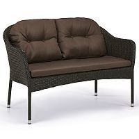 плетеный диван коричневый brown в Махачкале