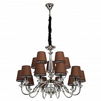 подвесная люстра mw-light софия 7 355013715 коричневая в Махачкале