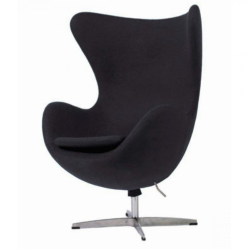 кресло egg chair пепельно-серое в Махачкале