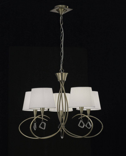 подвесная люстра mantra mara antique brass 1621 в Махачкале