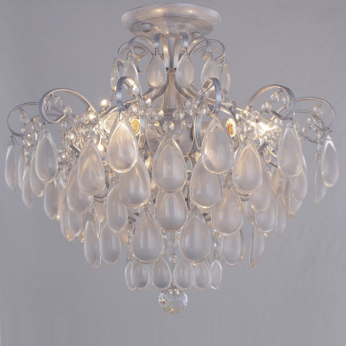 потолочная люстра crystal lux sevilia pl4 silver в Махачкале