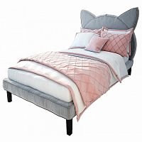 кровать детская 120х200 серая kitty в Махачкале