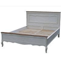 кровать деревянная двуспальная 160х200 белая mobilier de maison в Махачкале