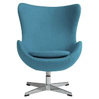 детское кресло egg chair голубое в Махачкале